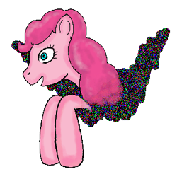 Size: 310x305 | Tagged: safe, artist:ridleywolf, character:pinkie pie, female, fourth wall, solo