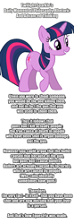 Size: 1080x3242 | Tagged: safe, artist:greyone, character:twilight sparkle, and that's how equestria was made, female, grin, gun, higher logic, logic, not salmon, obligatory pony, organs, pentium iii, people, philosophy, portable network graphics, raised hoof, rhetoric, smiling, solo, text, tl;dr, wat