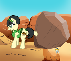 Size: 869x746 | Tagged: safe, artist:bedupolker, aang, avatar the last airbender, ponified, toph bei fong
