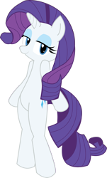 Size: 1233x2046 | Tagged: safe, artist:hoodie-stalker, character:rarity, species:pony, bipedal