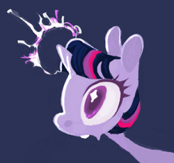 Size: 541x506 | Tagged: safe, artist:sugaryboogary, character:twilight sparkle, abstract, female, magic, solo