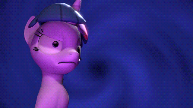Size: 640x360 | Tagged: safe, artist:krunkidile, character:twilight sparkle, species:pony, 3d, angry, animated, bipedal, burger, cartoon horse program, eating, female, food, glare, hamburger, magic, nom, omnivore twilight, ponies eating meat, solo, source filmmaker, twilight burgkle, weird, wide eyes