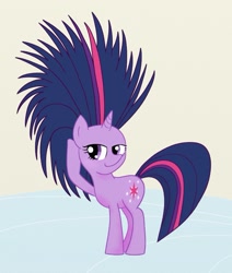 Size: 869x1025 | Tagged: safe, artist:dr-waveband, character:twilight sparkle, species:pony, alternate hairstyle, female, solo