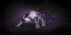 Size: 895x445 | Tagged: safe, artist:kittyisawolf, character:twilight sparkle, female, solo