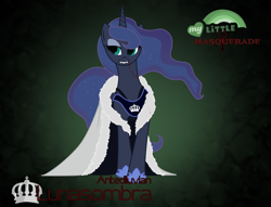 Size: 1280x976 | Tagged: safe, artist:rhanite, character:princess luna, crossover, female, solo, vampire, vampire the masquerade, world of darkness
