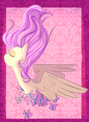 Size: 1024x1405 | Tagged: safe, artist:chandelurres, character:fluttershy, female, solo