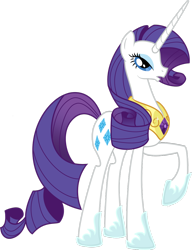 Size: 900x1172 | Tagged: safe, artist:multiversecafe, character:rarity, species:pony, species:unicorn, alternate body style, element of generosity, female, older, simple background, solo, transparent background, vector