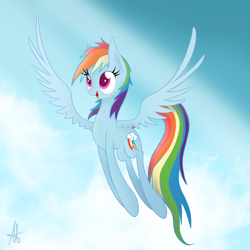 Size: 1134x1134 | Tagged: safe, artist:ardas91, character:rainbow dash, species:pegasus, species:pony, female, mare, solo