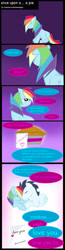Size: 910x3479 | Tagged: safe, artist:sparkle-bubba, character:rainbow dash, character:soarin', ship:soarindash, comic, female, male, pie, shipping, straight