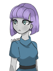 Size: 600x800 | Tagged: safe, artist:chibicmps, character:maud pie, my little pony:equestria girls, clothing, cute, female, maudabetes, solo