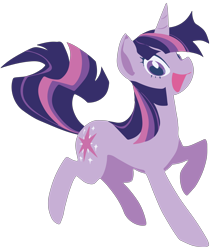 Size: 4200x5000 | Tagged: safe, artist:elhombre1994, artist:yoh yoshinari, edit, character:twilight sparkle, species:pony, species:unicorn, absurd resolution, cute, cutie mark, female, happy, hooves, horn, lineless, looking at you, mare, minimalist, modern art, open mouth, simple background, smiling, solo, transparent background, vector