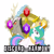 Size: 3300x3300 | Tagged: dead source, safe, artist:bronyfang, character:discord, character:princess celestia, species:alicorn, species:draconequus, species:pony, g4, elements of harmony, female, high res, mare, photoshop, simple background, transparent background