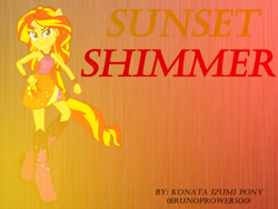 Size: 1152x864 | Tagged: safe, artist:brunoprower500, character:sunset shimmer, equestria girls:rainbow rocks, g4, my little pony: equestria girls, my little pony:equestria girls, ponied up, pony ears, wallpaper
