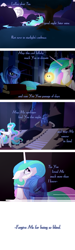 Size: 900x3000 | Tagged: safe, artist:jazzybrony, character:princess celestia, character:princess luna, castle of the royal pony sisters, comic, crying, lullaby for a princess, mare in the moon, moon