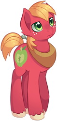Size: 460x972 | Tagged: safe, artist:uncertainstardust, character:big mcintosh, species:earth pony, species:pony, male, solo, stallion