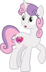 Size: 3070x4739 | Tagged: safe, artist:davidpinskton117, character:sweetie belle, species:pony, female, older, simple background, solo, transparent background, vector