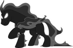 Size: 5420x3566 | Tagged: safe, artist:davidpinskton117, character:pony of shadows, cute, male, shadorable, simple background, solo, transparent background, vector