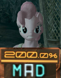Size: 459x581 | Tagged: safe, artist:smartmars603, character:pinkie pie, species:pony, 200% mad, angry, fallout, fallout 3, meme