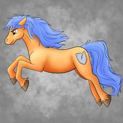 Size: 750x750 | Tagged: safe, artist:sandyfortune, oc, oc:valiant dawn, species:earth pony, species:pony, cavalier, dungeons and dragons, female, hoers, mare, pen and paper rpg, ponyfinder, portrait, rpg, solo, tabletop gaming, token