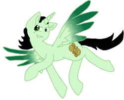 Size: 903x728 | Tagged: safe, artist:spqr21, base used, species:alicorn, species:pony, fanfic:we remember everything, crossover, fanfic art, loki, male, ponified, simple background, smiling, smirk, solo, stallion, transparent background