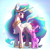 Size: 2395x2384 | Tagged: safe, artist:xbi, manebooru spotlight, character:princess celestia, character:twilight sparkle, character:twilight sparkle (unicorn), species:alicorn, species:pony, species:unicorn, g4, bodypaint, butt, colored pencils, cute, cutelestia, cutie mark, daaaaaaaaaaaw, drawing, featured on derpibooru, female, filly, filly twilight sparkle, gradient background, high res, hnnng, hoof hold, house, momlestia, mother, pencil, plot, smiling, tabun art-battle cover, tree, twiabetes, weapons-grade cute, wholesome, xbi is trying to murder us, young, younger