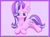 Size: 1500x1100 | Tagged: safe, artist:chocodamai, character:starlight glimmer, species:pony, species:unicorn, g4, :3, crossed hooves, looking at you, lying down, simple background, solo