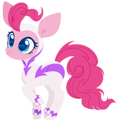 Size: 3000x3107 | Tagged: safe, artist:belka-sempai, character:fili-second, character:pinkie pie, species:earth pony, species:pony, g4, cute, diapinkes, looking up, solo, spandex