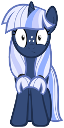 Size: 284x568 | Tagged: dead source, safe, artist:comfydove, oc, oc only, oc:silverlay, species:pony, species:unicorn, g4, female, freckles, gift art, mare, simple background, solo, surprised, transparent background, umbra pony, vector, wide eyes