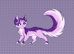 Size: 2700x2000 | Tagged: safe, artist:spirit-fire360, character:starlight glimmer, g4, cat, feline, female, high res, solo, species swap, tail