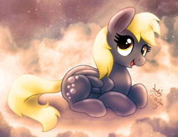 Size: 1165x900 | Tagged: safe, artist:joakaha, character:derpy hooves, species:pegasus, species:pony, g4, solo