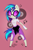 Size: 1000x1500 | Tagged: safe, artist:ariamidnighters, character:dj pon-3, character:vinyl scratch, species:anthro, species:unguligrade anthro, g4, solo, sunglasses