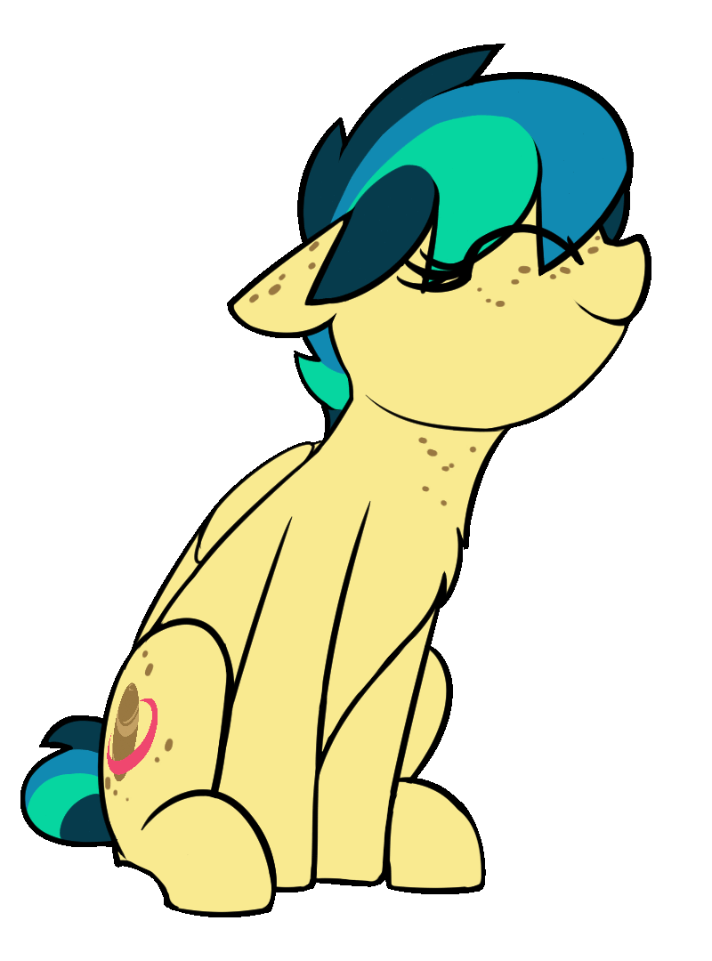 Size: 800x1080 | Tagged: safe, alternate version, artist:shinodage, oc, oc only, oc:apogee, species:pegasus, species:pony, g4, animated, chest fluff, chest freckles, cute, dancing, dancing apogee, dawwww, diageetes, ear freckles, eyes closed, female, floppy ears, freckles, gif, happy, headbob, hnnng, mare, ocbetes, shinodage is trying to murder us, simple background, sitting, smiling, solo, transparent background, weapons-grade cute