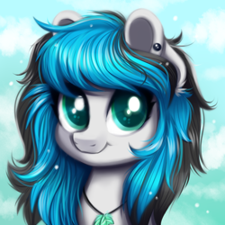 Size: 1000x1000 | Tagged: safe, artist:confetticakez, oc, oc only, species:pony, g4, bust, female, mare, portrait, solo