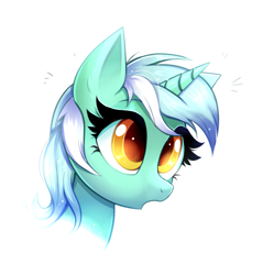 Size: 979x1025 | Tagged: safe, artist:confetticakez, character:lyra heartstrings, species:pony, species:unicorn, g4, bust, cute, female, mare, portrait, simple background, solo, white background