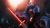 Size: 2500x1413 | Tagged: safe, artist:ncmares, character:princess luna, species:pony, g4, clothing, crossguard lightsaber, crossover, dark, glare, knights of ren, kylo ren, lightsaber, magic, mask, sith, solo, star wars, star wars: the force awakens, star wars: the last jedi, telekinesis, weapon