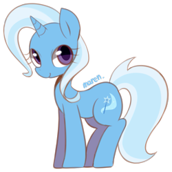 Size: 955x951 | Tagged: safe, artist:maren, character:trixie, species:pony, species:unicorn, g4, female, mare, solo