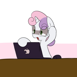 Size: 1280x1280 | Tagged: safe, artist:maren, character:sweetie belle, g4, sweetierpg