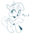 Size: 1019x1155 | Tagged: safe, artist:maren, character:twilight sparkle, character:twilight sparkle (alicorn), species:alicorn, species:pony, g4, crown, cute, female, jewelry, mare, monochrome, regalia, solo, twiabetes