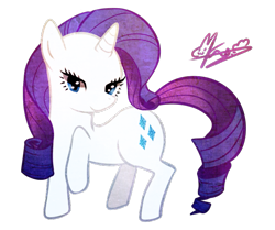 Size: 767x640 | Tagged: safe, artist:maren, character:rarity, species:pony, species:unicorn, g4, simple background, solo, transparent background