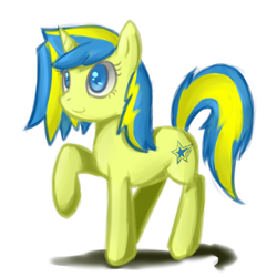 Size: 800x800 | Tagged: safe, artist:maren, oc, oc only, oc:load star, species:pony, species:unicorn, g4, simple background, solo, transparent background
