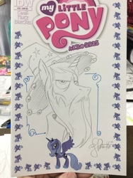 Size: 768x1024 | Tagged: safe, artist:andypriceart, character:star swirl the bearded, solo, traditional art