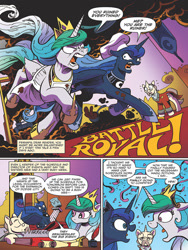 Size: 720x960 | Tagged: safe, artist:andypriceart, idw, character:kibitz, character:princess celestia, character:princess luna, species:alicorn, species:pony, female, mare, preview
