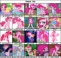 Size: 2393x2280 | Tagged: safe, artist:andypriceart, part of a set, character:applejack, character:discord, character:fluttershy, character:pinkie pie, character:princess celestia, character:princess luna, character:rainbow dash, character:rarity, character:spike, character:starlight glimmer, character:twilight sparkle, character:twilight sparkle (alicorn), oc, oc:ink blot, species:alicorn, species:anthro, species:draconequus, species:dragon, species:earth pony, species:hippogriff, species:pegasus, species:pony, species:seapony (g4), episode:the ending of the end, g4, my little pony: friendship is magic, my little pony:equestria girls, g5 leak, leak, alternate cutie mark, alternate timeline, at the gala, bubble berry, bubble fish, chaos pinkie, chaotic timeline, chrysalis resistance timeline, clothing, crystal war timeline, dark mirror universe, dress, fish, gala dress, meme, meme template, nightmare night, nightmare takeover timeline, older, older pinkie pie, pinkie pie (g5), pinkie puffs, rubber chicken, rule 63, template, tirek's timeline, ultimare universe, winged spike, younger