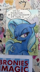 Size: 1024x1816 | Tagged: safe, artist:andypriceart, idw, character:trixie, species:pony, species:unicorn, female, mare, solo