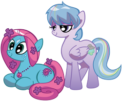Size: 1664x1378 | Tagged: safe, artist:andypriceart, artist:k-anon, idw, oc, oc:sleepy skies, .svg available, background pony, flower, freckles, hippie, may flowers, simple background, transparent background, vector