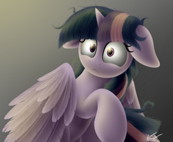 Size: 2750x2250 | Tagged: safe, artist:symbianl, character:twilight sparkle, character:twilight sparkle (alicorn), species:alicorn, species:pony, episode:the cutie map, g4, my little pony: friendship is magic, license:cc-by-nc-nd, female, floppy ears, mare, scene interpretation, shut up twilight, solo
