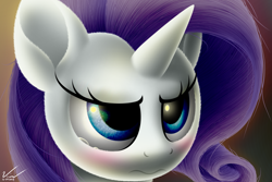 Size: 3000x2000 | Tagged: safe, artist:symbianl, character:rarity, episode:castle sweet castle, g4, my little pony: friendship is magic, license:cc-by-nc-nd, crying, cute, fluffy, solo, teary eyes
