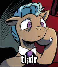 Size: 200x231 | Tagged: safe, artist:andypriceart, edit, idw, 8-bit (character), cursor, image macro, meme, reaction image, tl;dr