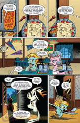 Size: 900x1384 | Tagged: safe, artist:andypriceart, idw, character:lightning dust, character:radiant hope, character:rainbow dash, dart board, dartboard of hate, idw advertisement, midge, preview, siege of the crystal empire