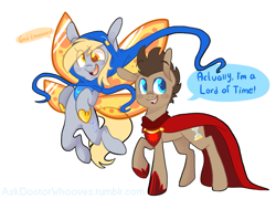 Size: 1047x752 | Tagged: safe, artist:buljong, character:derpy hooves, character:doctor whooves, character:time turner, species:pegasus, species:pony, ask, ask doctor whooves, crossover, female, god tier, god tiers, homestuck, mare, tumblr